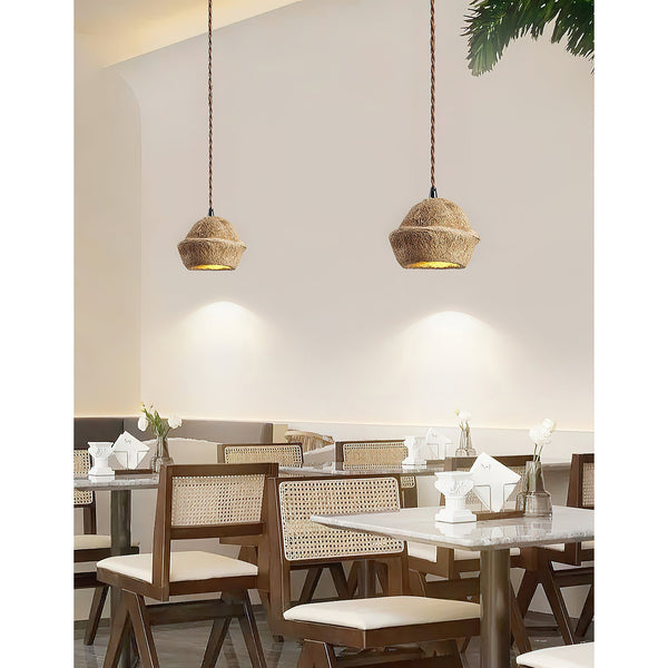 Evshaora Monkey Bowl Tree Husk Pendant Lamp
