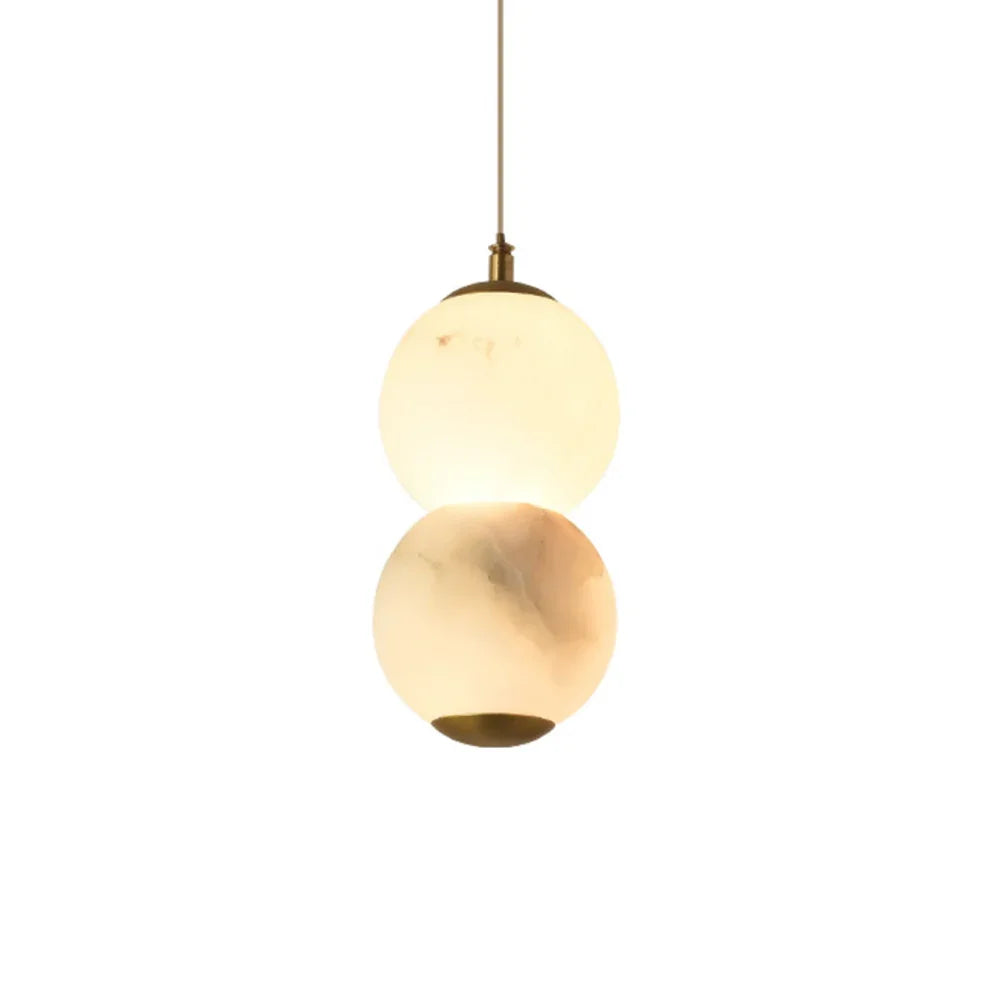 Alabaster Pearl Pendant Light