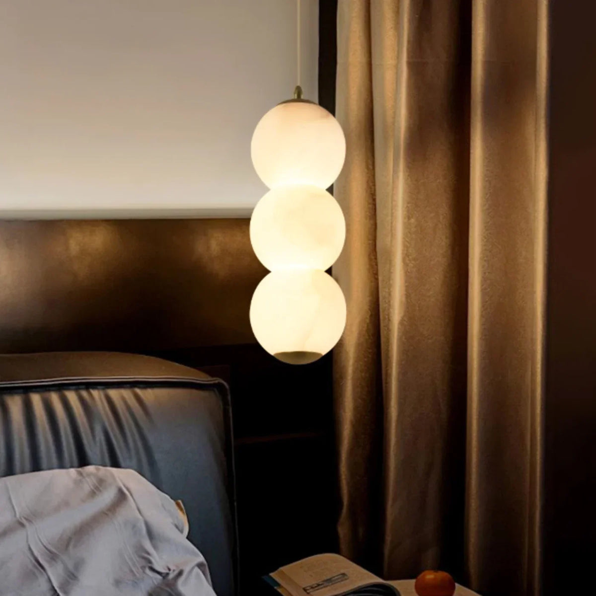 Alabaster Pearl Pendant Light