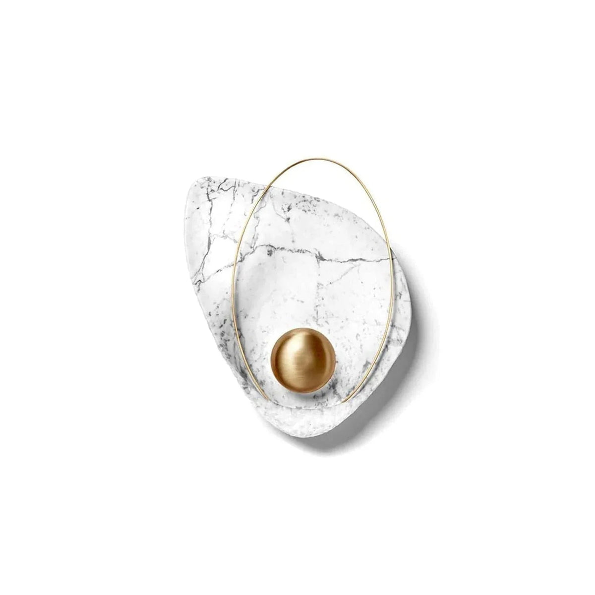 Marbled Shell Wall Sconce