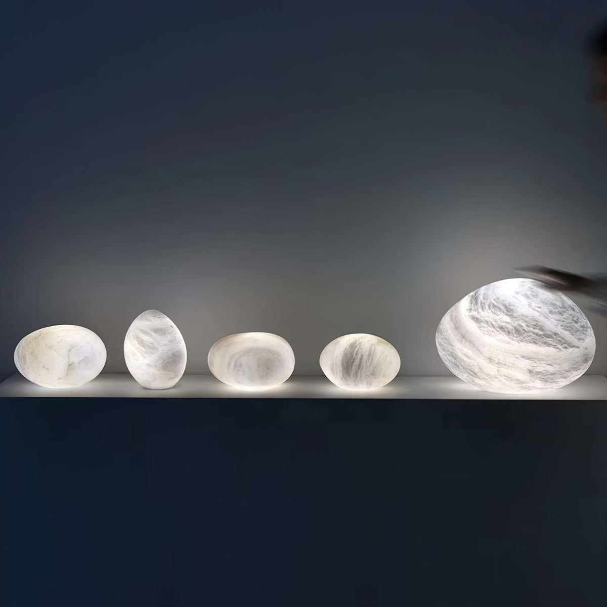 Pebbles Alabaster Pendant Lamp