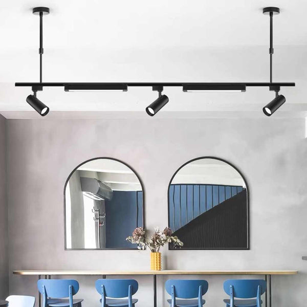 Pendant Light Commercial Track Spotlight Linear LED, Black