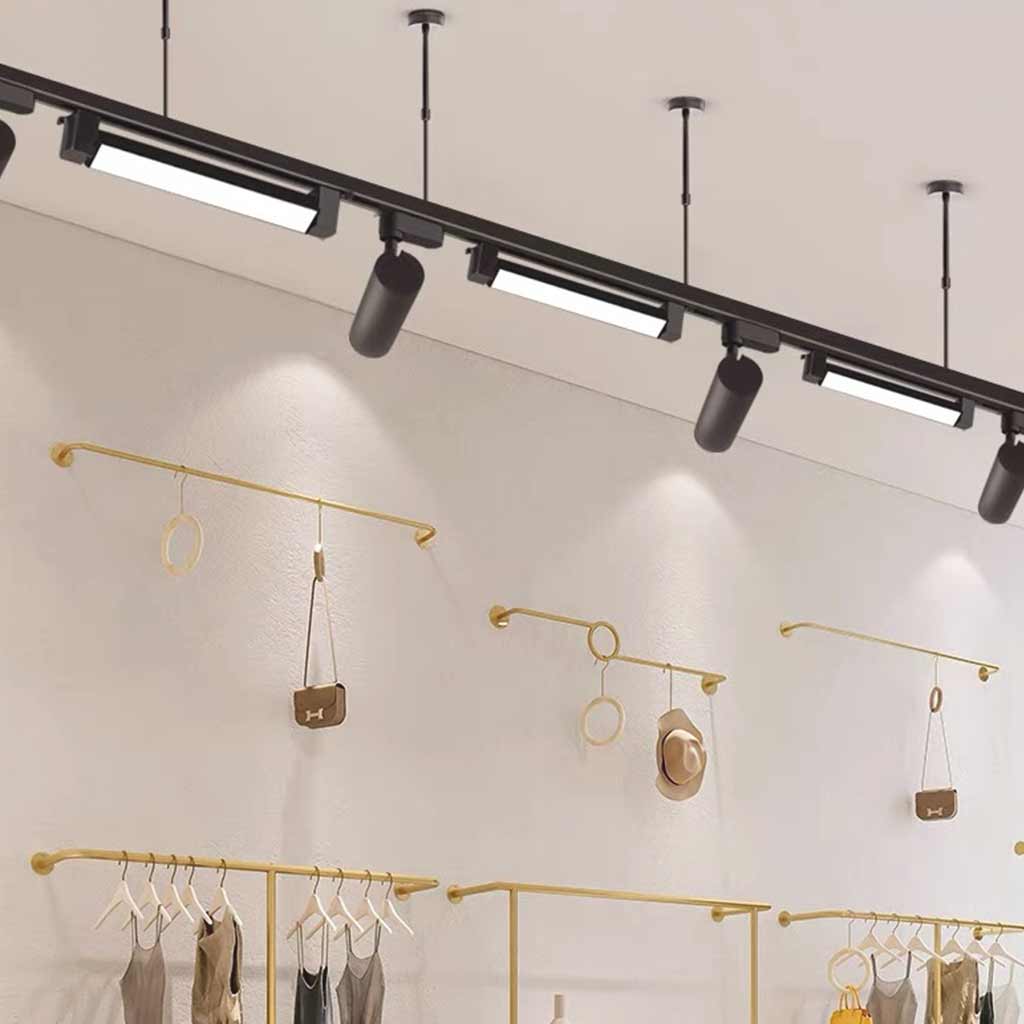 Pendant Light Commercial Track Spotlight Linear LED, Black