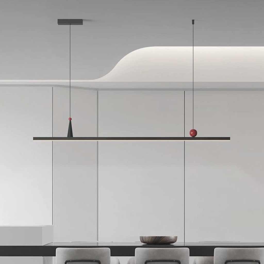 Pendant Light Geometric Horizontal Linear LED