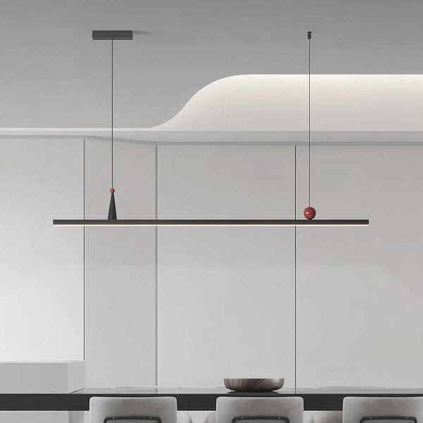 Pendant Light Geometric Horizontal Linear LED