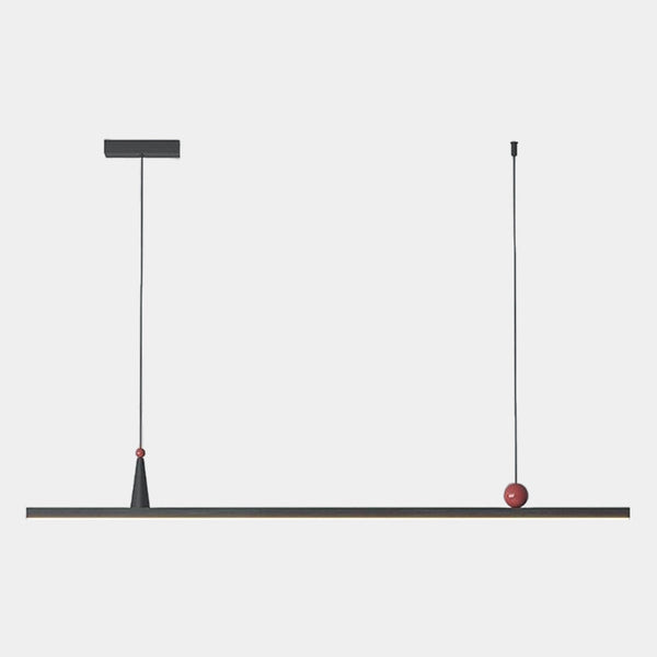 Pendant Light Geometric Horizontal Linear LED