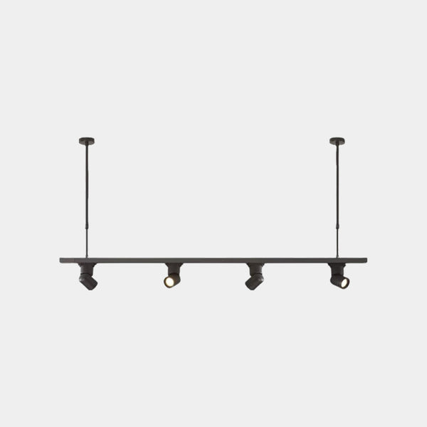 Pendant Light LED Track Spotlight, Black / White