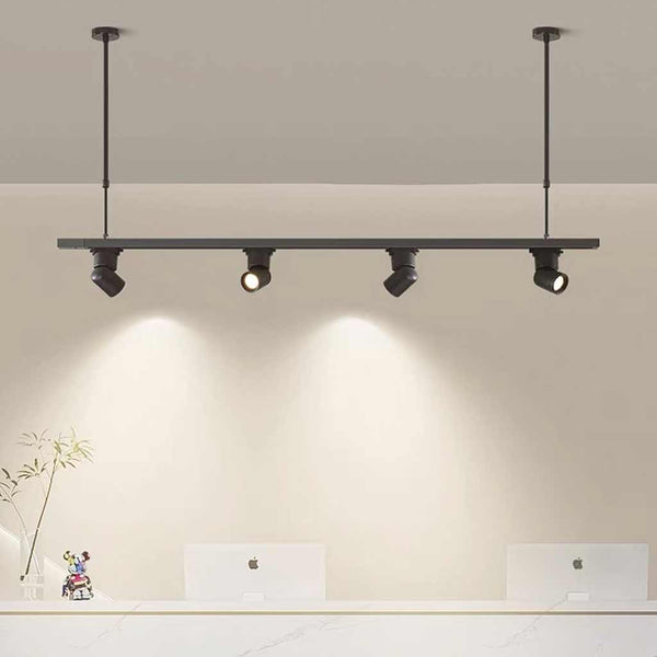 Pendant Light LED Track Spotlight, Black / White