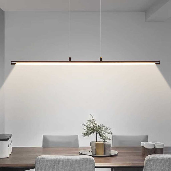 Pendant Light Nordic Minimalist Linear LED, Black / Gold