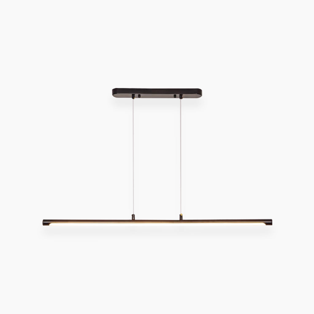 Pendant Light Nordic Minimalist Linear LED, Black / Gold