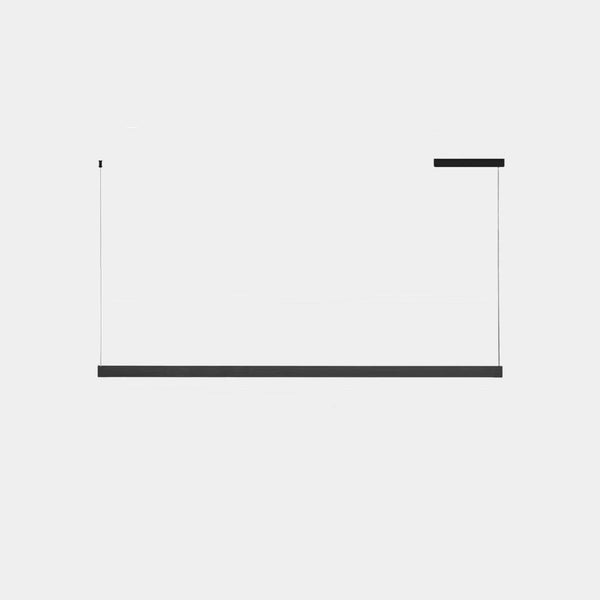 Pendant Light Office/Island Linear LED Dimmable Up&Down, Black