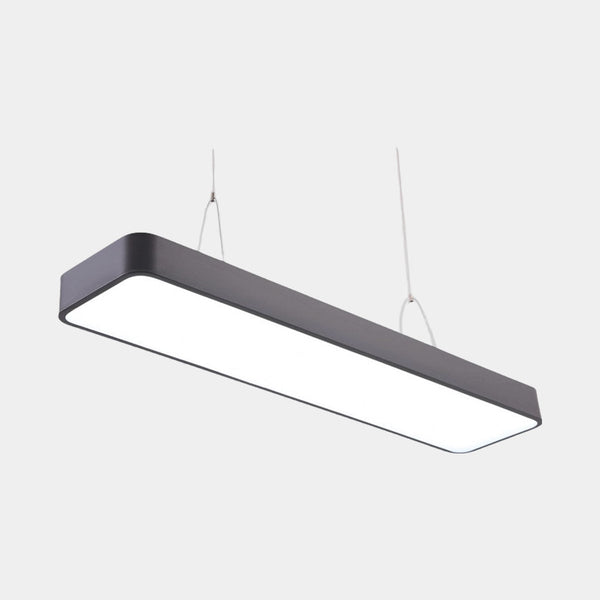 Pendant Light Minimalist Bright Rectangle LED for Office