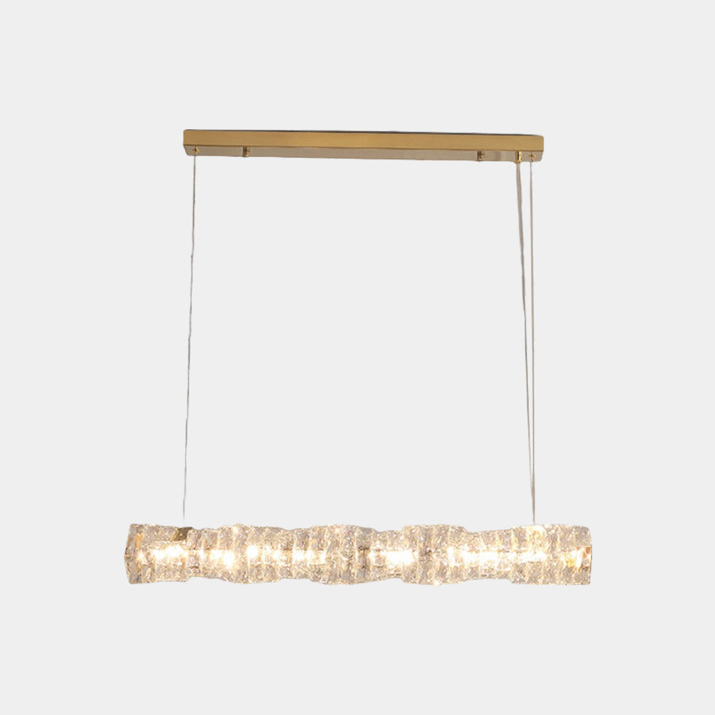 Pendant Light Modern Dining Linear Crystal LED
