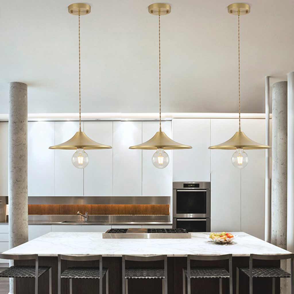 Glass Shaded Pendant Light