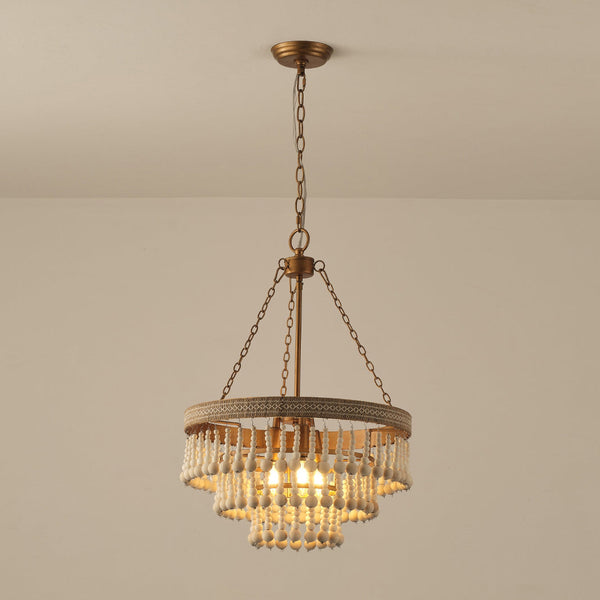 Avrinir Postmodern Luxury Large Wooden Chandelier
