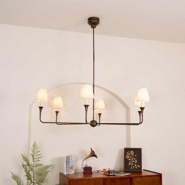 Lioroelia Pendant Lamp Black Candle Tapered