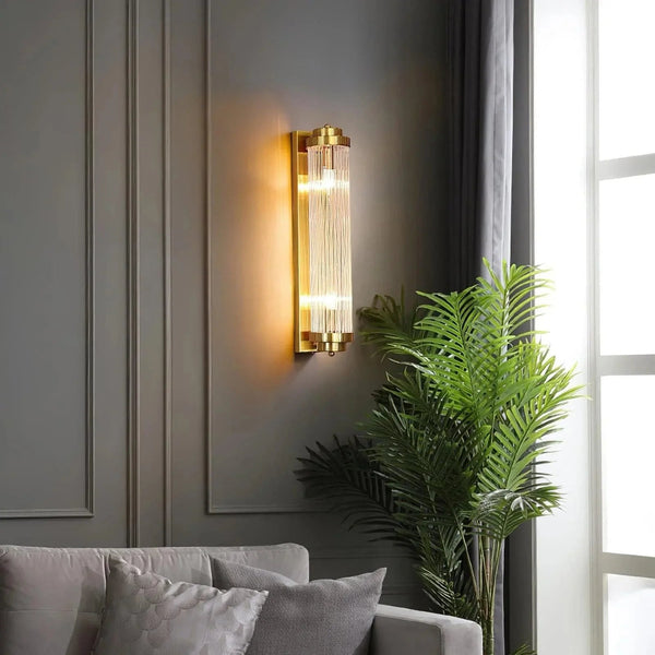 Pillar Offset Sconce