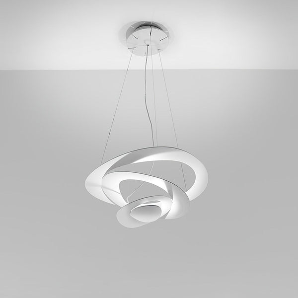 White Spiral Pendant Lamp
