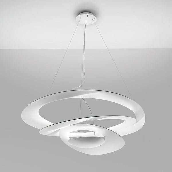 White Spiral Pendant Lamp