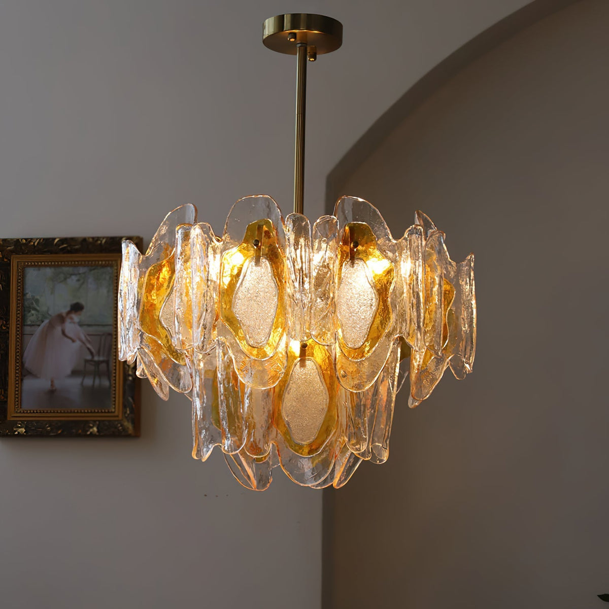 Zecaryra Postmodern Luxury Glass Chandelier