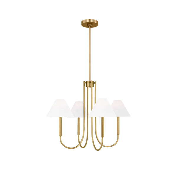 Nycareth Vintage Industrial Fabric Chandelier
