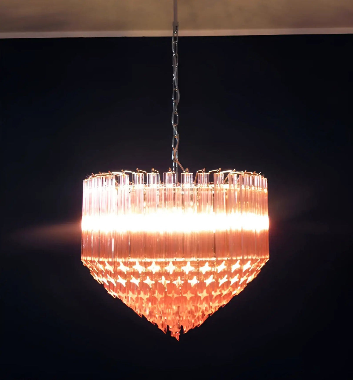 Murano Prisms Multicolored Chandelier