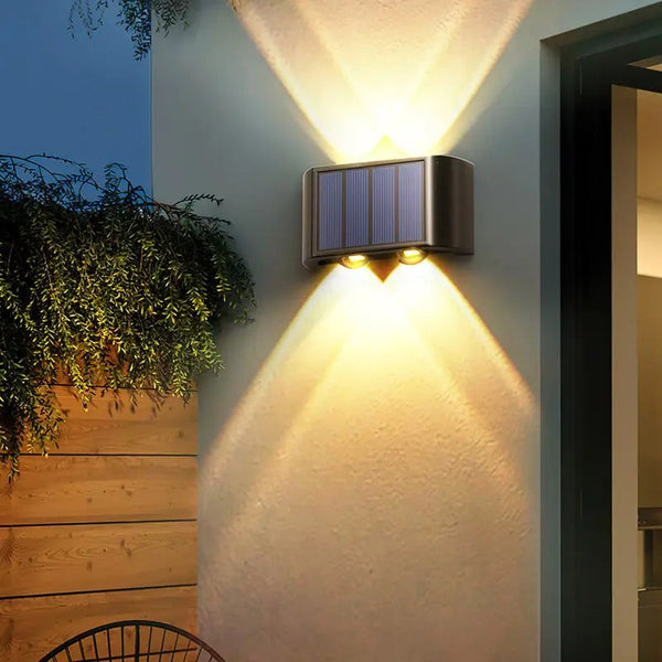 Radya 4LED Solar Wall Light