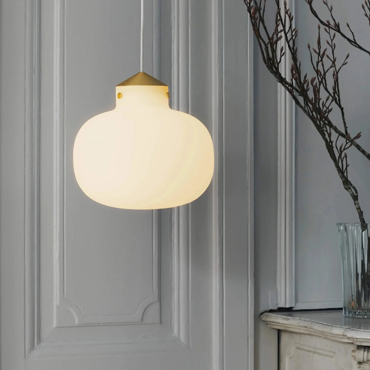 Raito Glass Globe Pendant Light