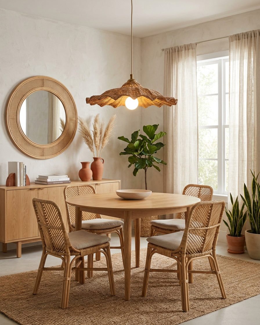 Canoiella Rattan Pendant Light