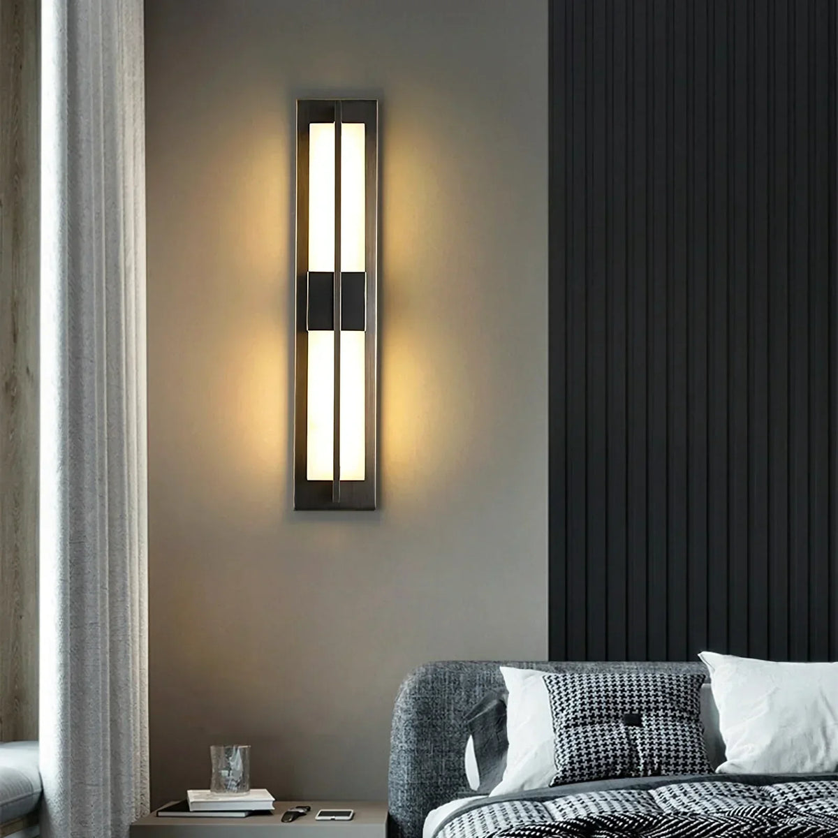 Pillar Offset Sconce