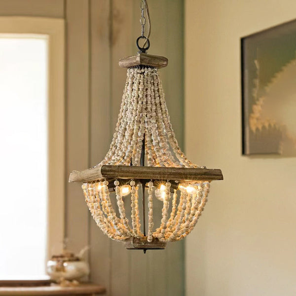 Aursorir Postmodern Luxury Wooden Chandelier