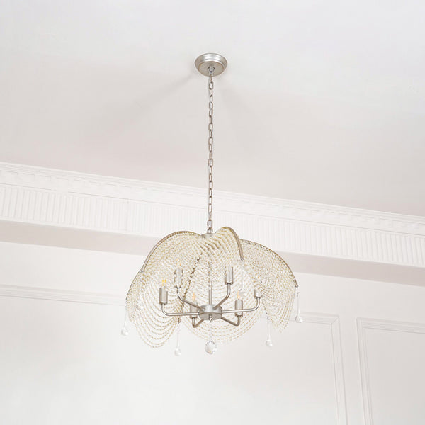 Ulsilus Elegance Style Beads Crystal Chandelier