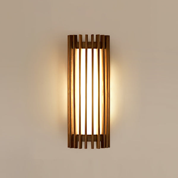 Neyra Walnut Indoor Wall Lamp