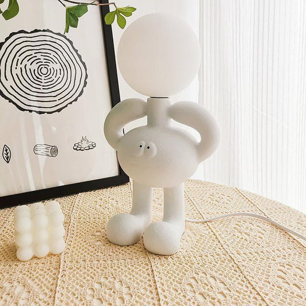 Resin Robot Table Lamp
