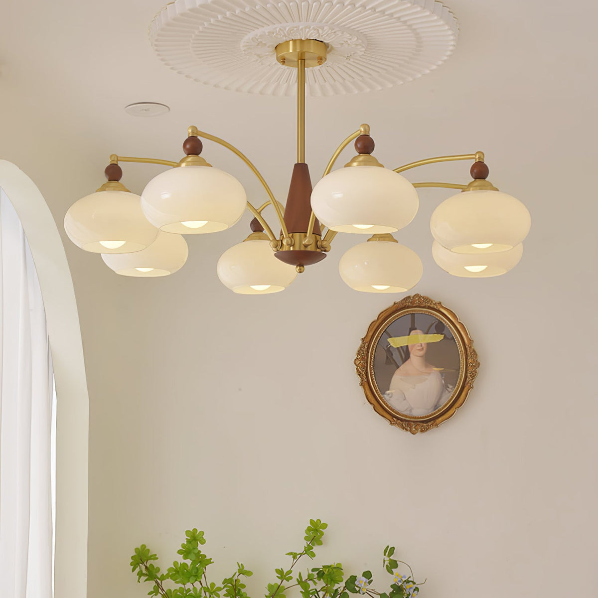 Retro Calliope Chandelier
