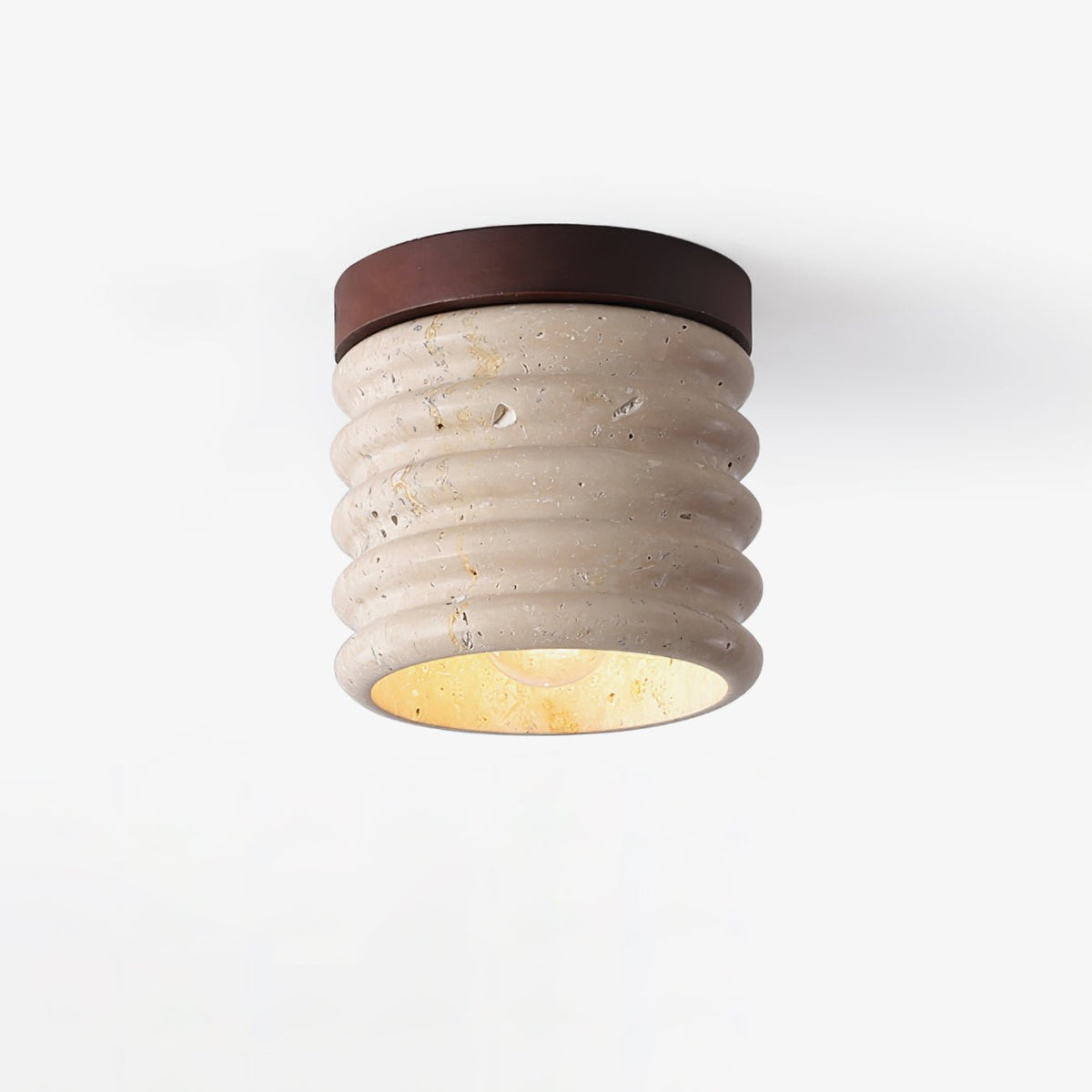 Travertine Vaarnii Ceiling Lamp