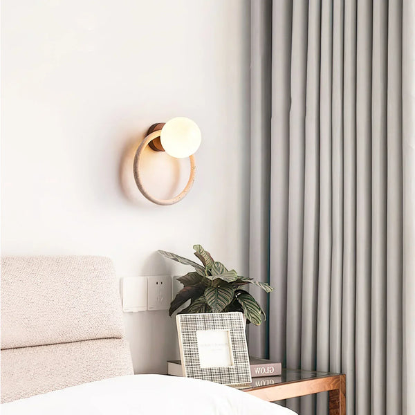 Ring Orria Travertine Wall Light