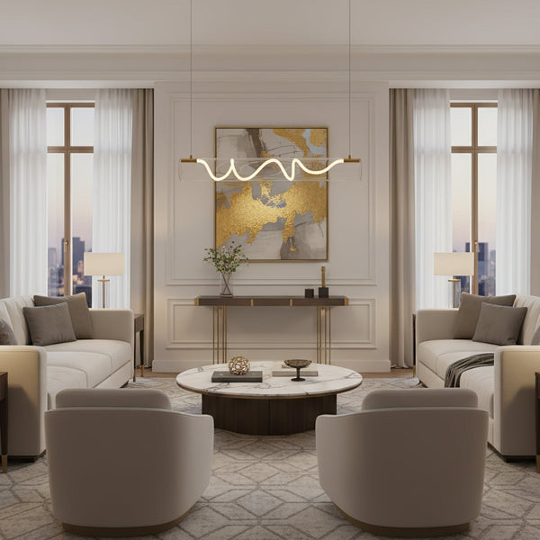 Ripple Linear Pendant Lamp