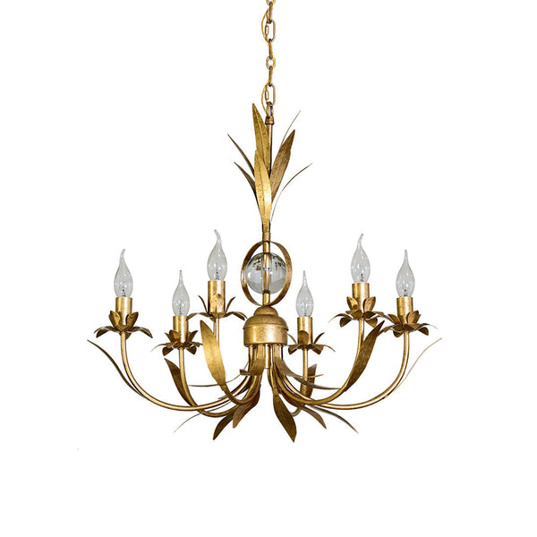 Zamarir Vintage Industrial 6-Light Chandelier