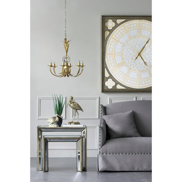 Zamarir Vintage Industrial 6-Light Chandelier