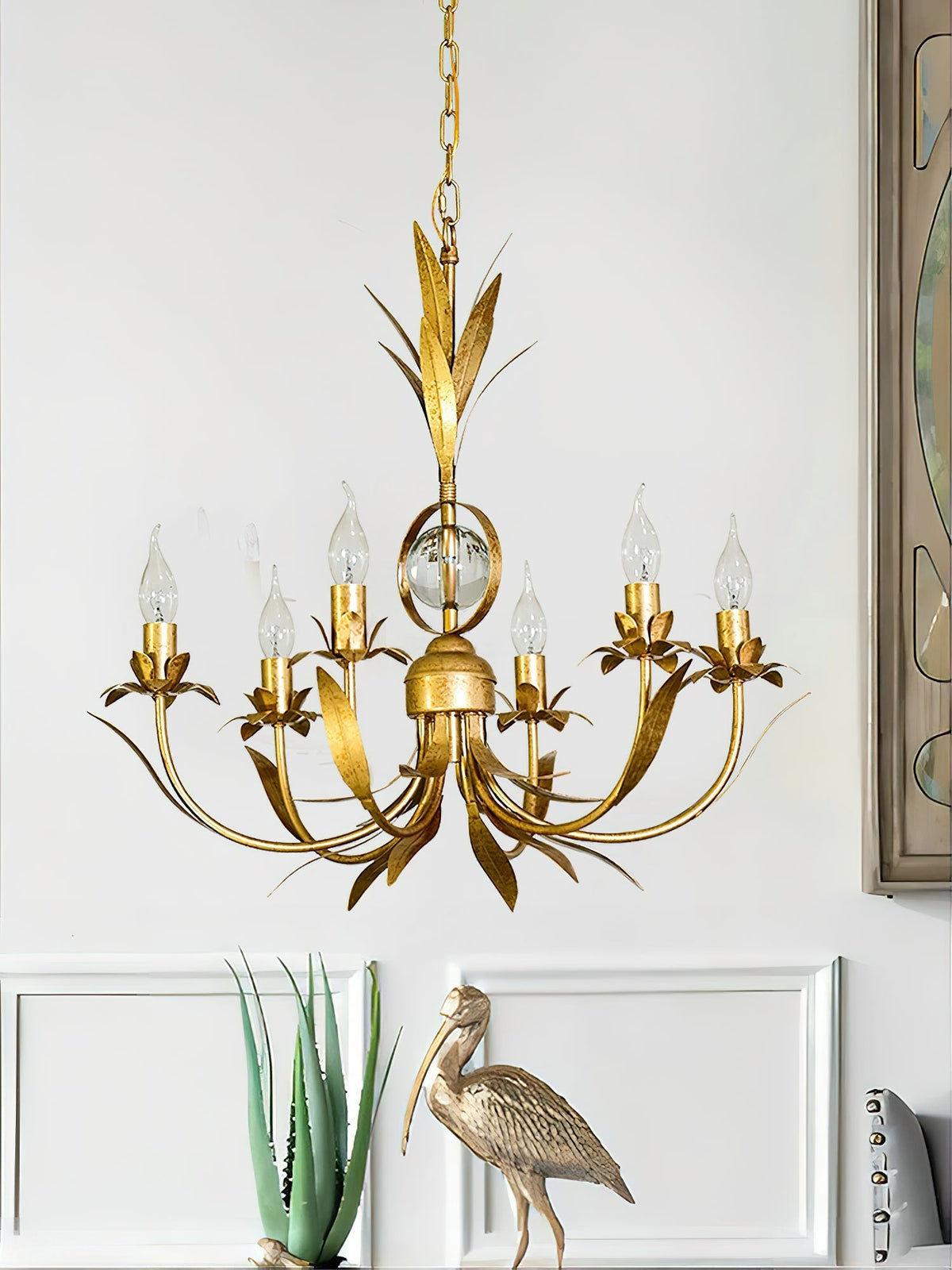 Zamarir Vintage Industrial 6-Light Chandelier