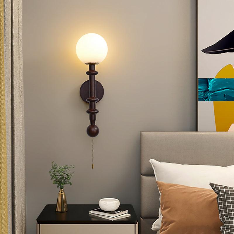 Tube Clear Crystal Wall Light