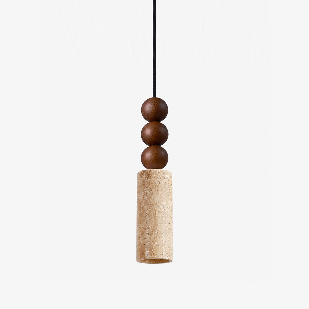 Rosary Bead Pendant Lamp