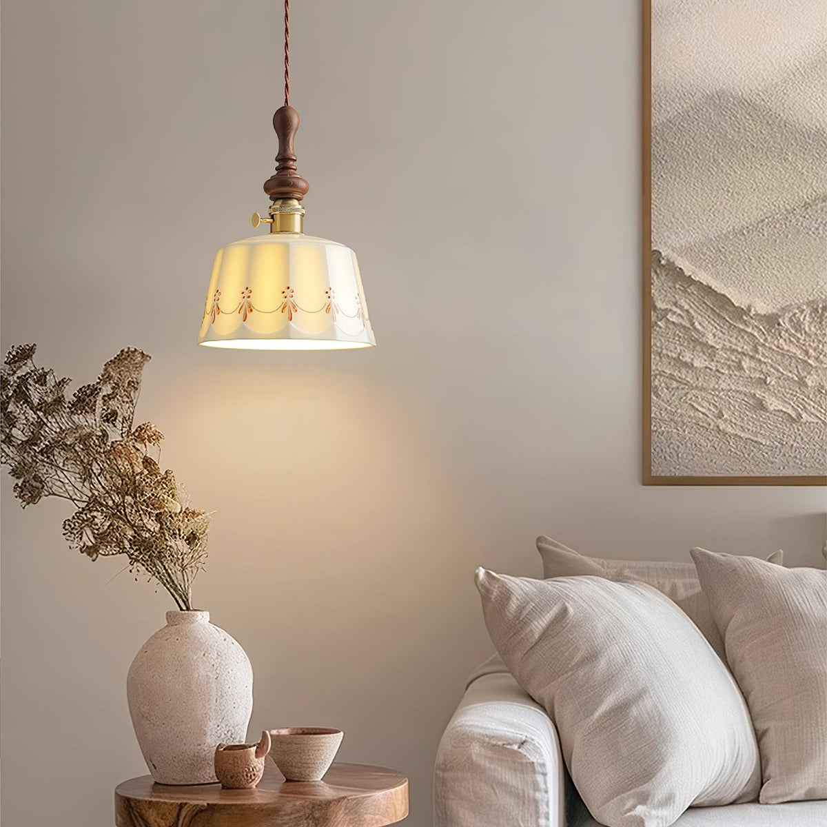 Roselind Ceramic Pendant Light