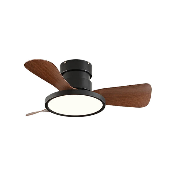 Round Acrylic Blade Ceiling Fan Light