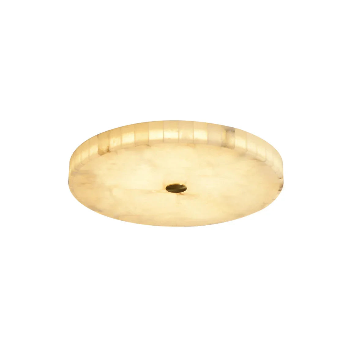 Alabaster Round Ceiling Lamp