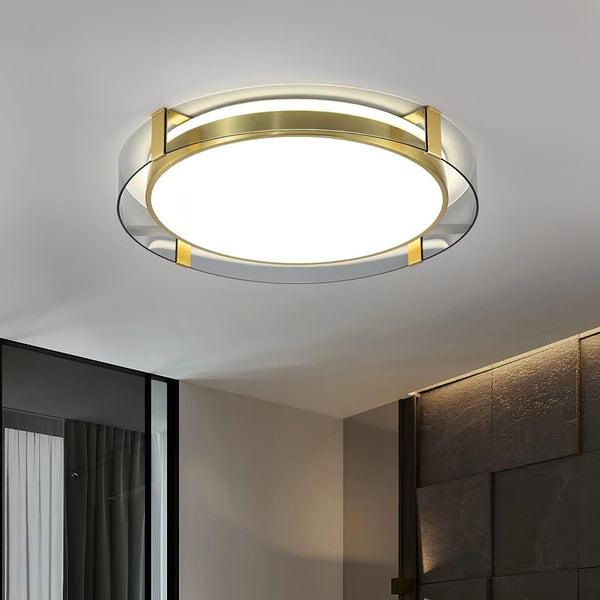 Round Low Profile Ceiling Light