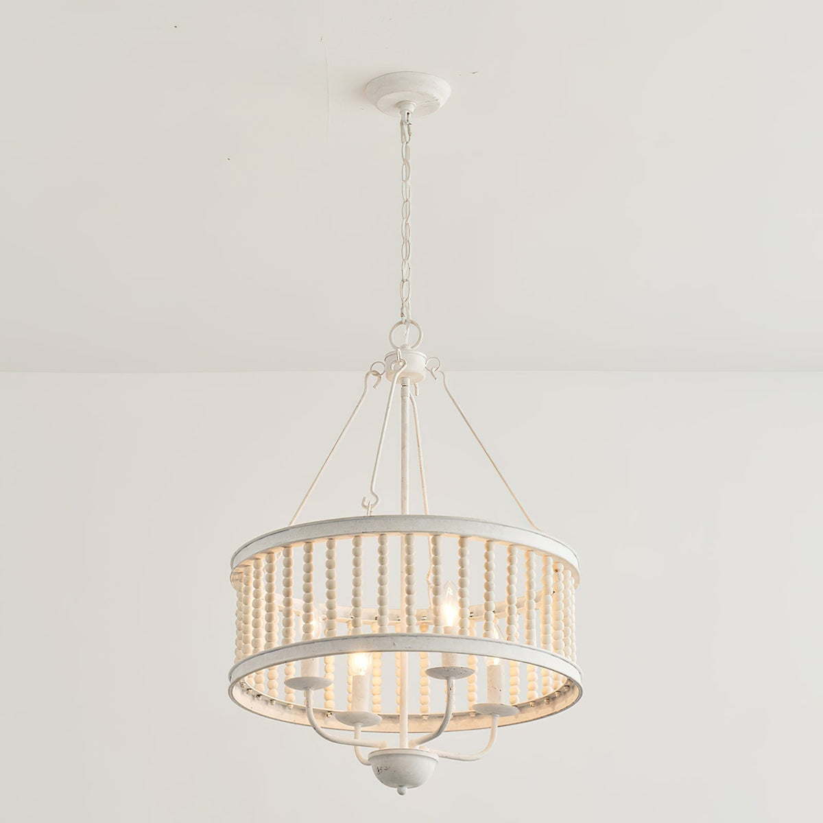 Ivsileth Beaded Wooden Chandelier