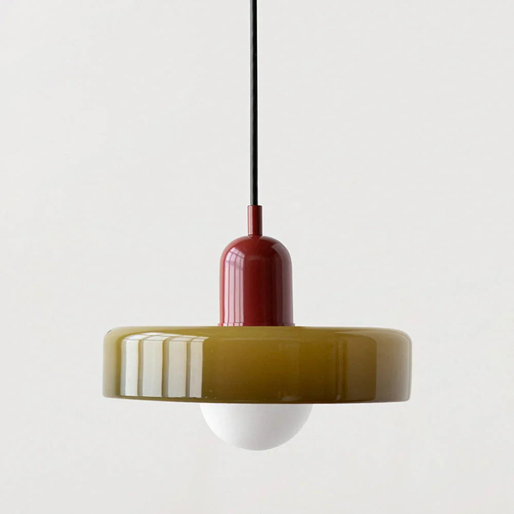 Bauhaus Modern Glass LED Utility Rooms Ceiling Pendant Light