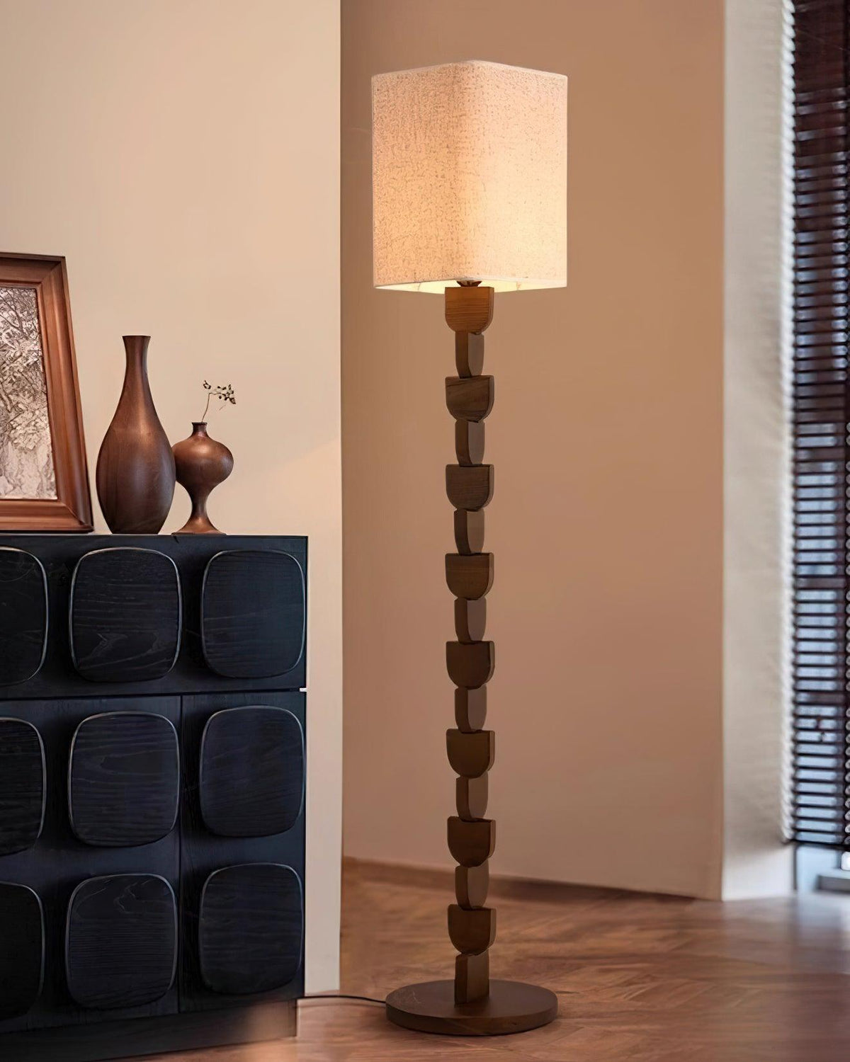 Rinoreria Wood Floor Lamp